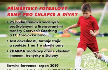 Letní příměstské kempy Coerver Coaching & FC Zbrojovka Brno 2019